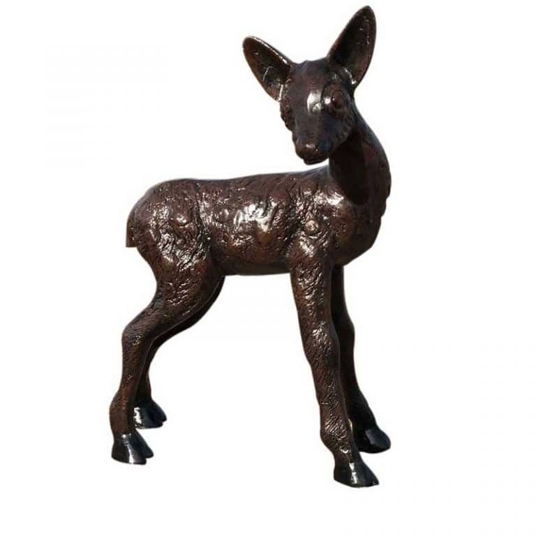 Large Deer Buck Aluminum Garden Statues Aluminum Sculptures