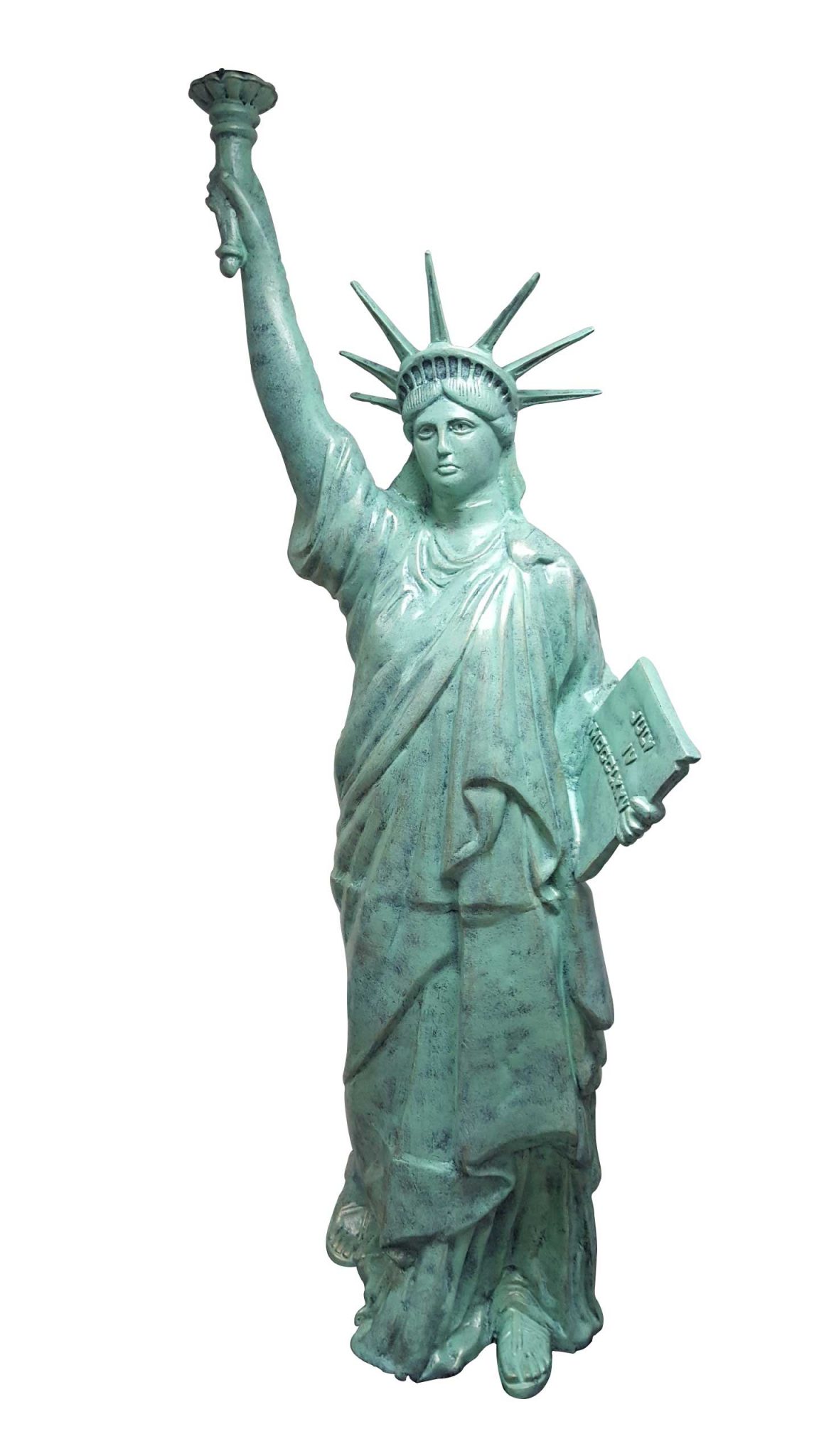 7Ft Statue of Liberty Aluminum Indoor/Outdoor Statue Aluminum Sculptures