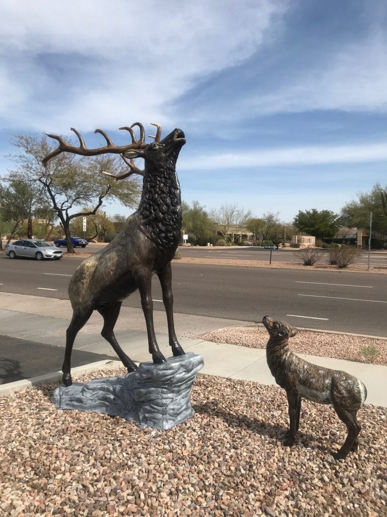 15+ Elk Sculptures & Statues For Sale Aluminum Sculptures